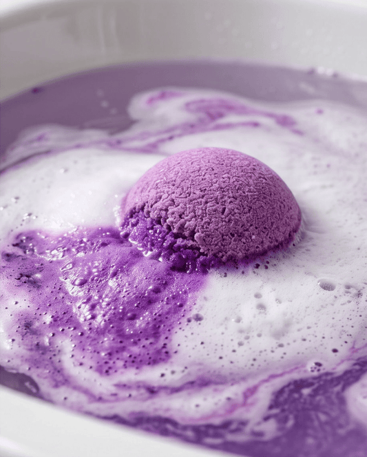 Parma Violet - Bath Bomb - Bombshell Cosmetics