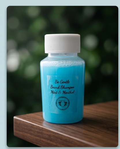 Be Gentle, Beard Shampoo - Mint & Menthol Bombshell Cosmetics