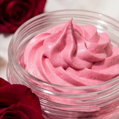 Whipped Shower Soufflé - Bed of Roses Bombshell Cosmetics
